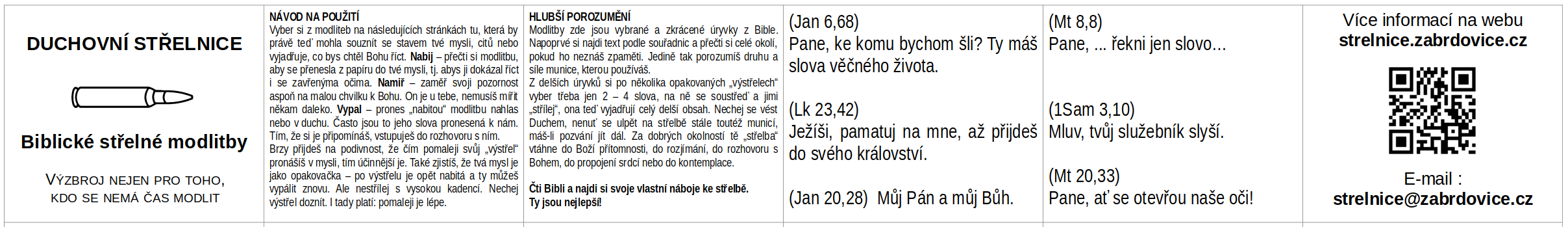 První strana skládačky